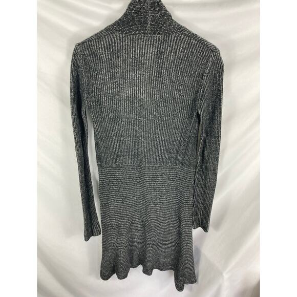 Cabi 3530 Duster Sweater Black Marled Longline Cardigan Size XS - Picture 5 of 7